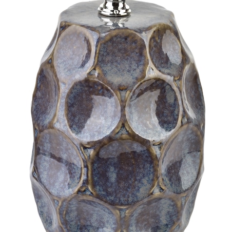 LETI GREY Lampa stołowa 11x11x33.5cm