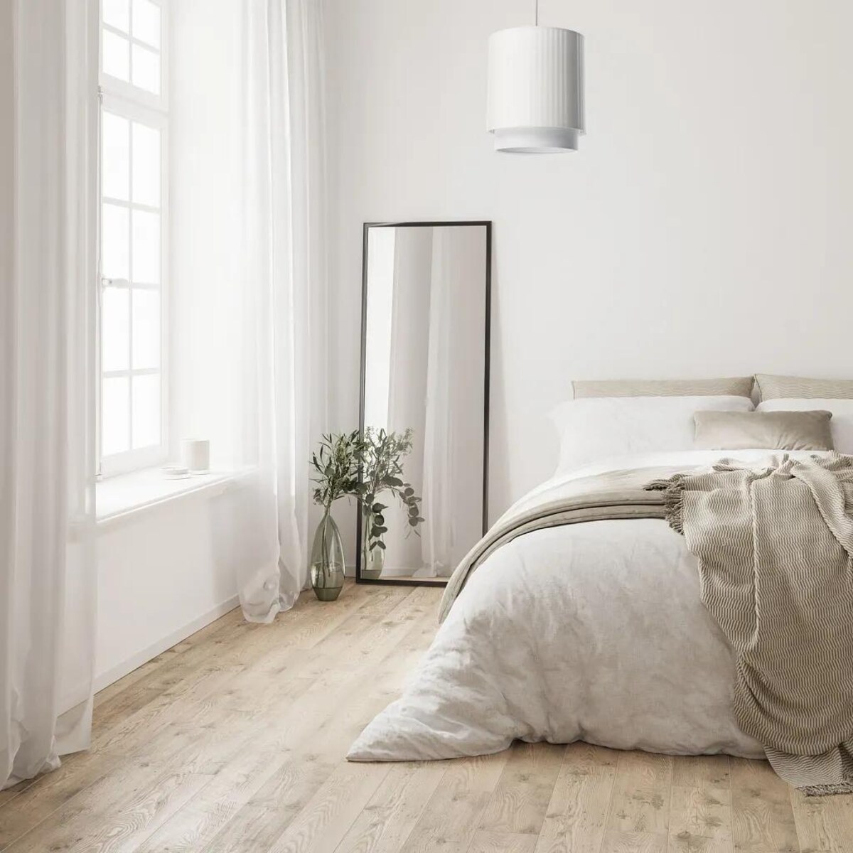 Lampa wisząca DUO LAMI LINE 30 biała