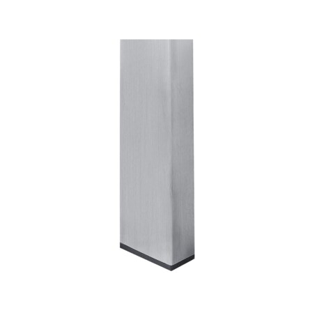 Stół ogrodowy COSOLETO 180 cm 90 cm Szkło Czarny