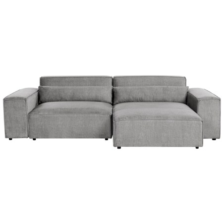 Narożnik modułowy lewostronny szary HELLNAR