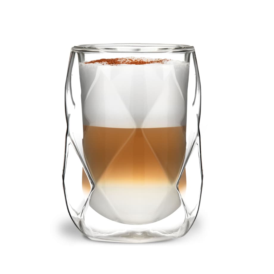 Komplet 2-szklanek 350ml z podwójną ścianką 350ml Geo 7589