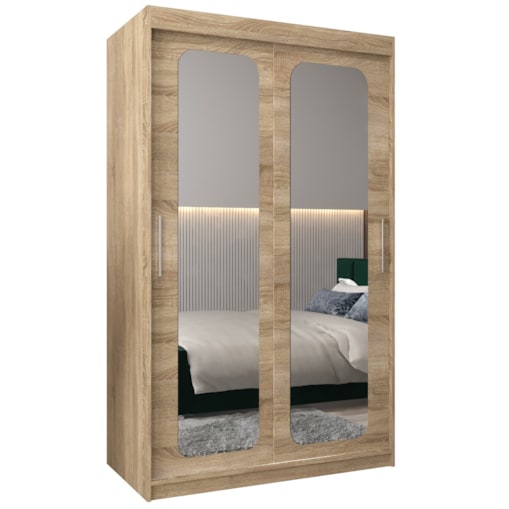 Szafa przesuwna Garderoba PROMO T3 120 sonoma/sonoma