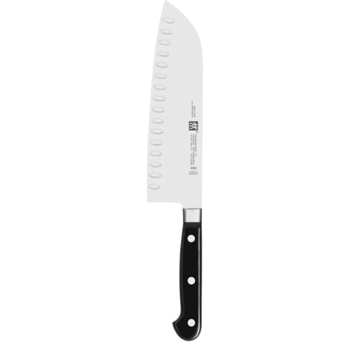 Nóż Santoku z rowkami Zwilling Professional S - 18 cm