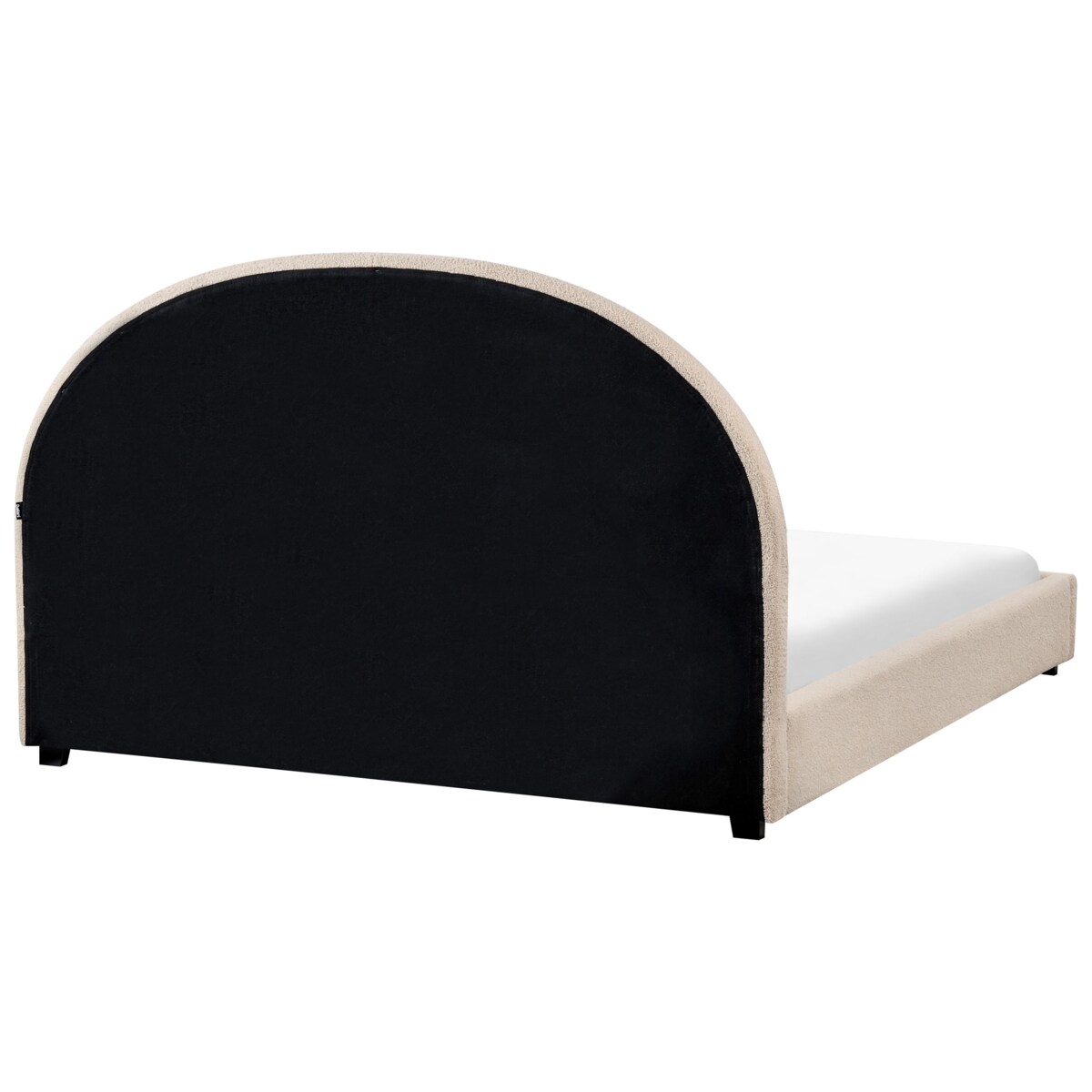 Łóżko wodne Boucle VAUCLUSE 160 x 200 cm Beżowy