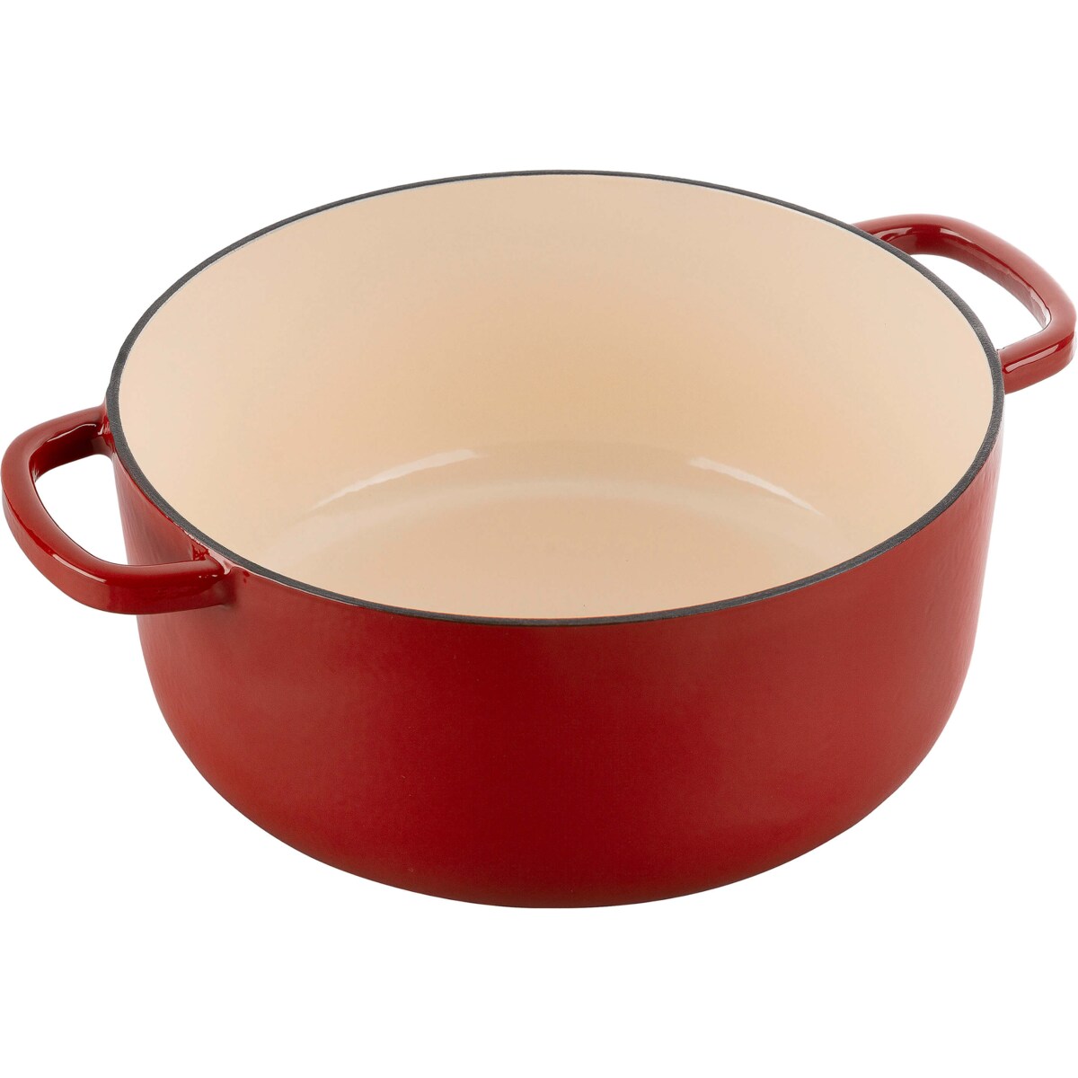 Garnek żeliwny okrągły Ballarini Bellamonte - 4 ltr, Czerwony