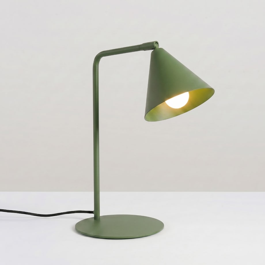 Lampa biurkowa NOX zielona oliwka