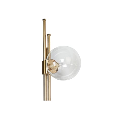 Lampa ścienna 3-punktowa metalowa złota TULIJA