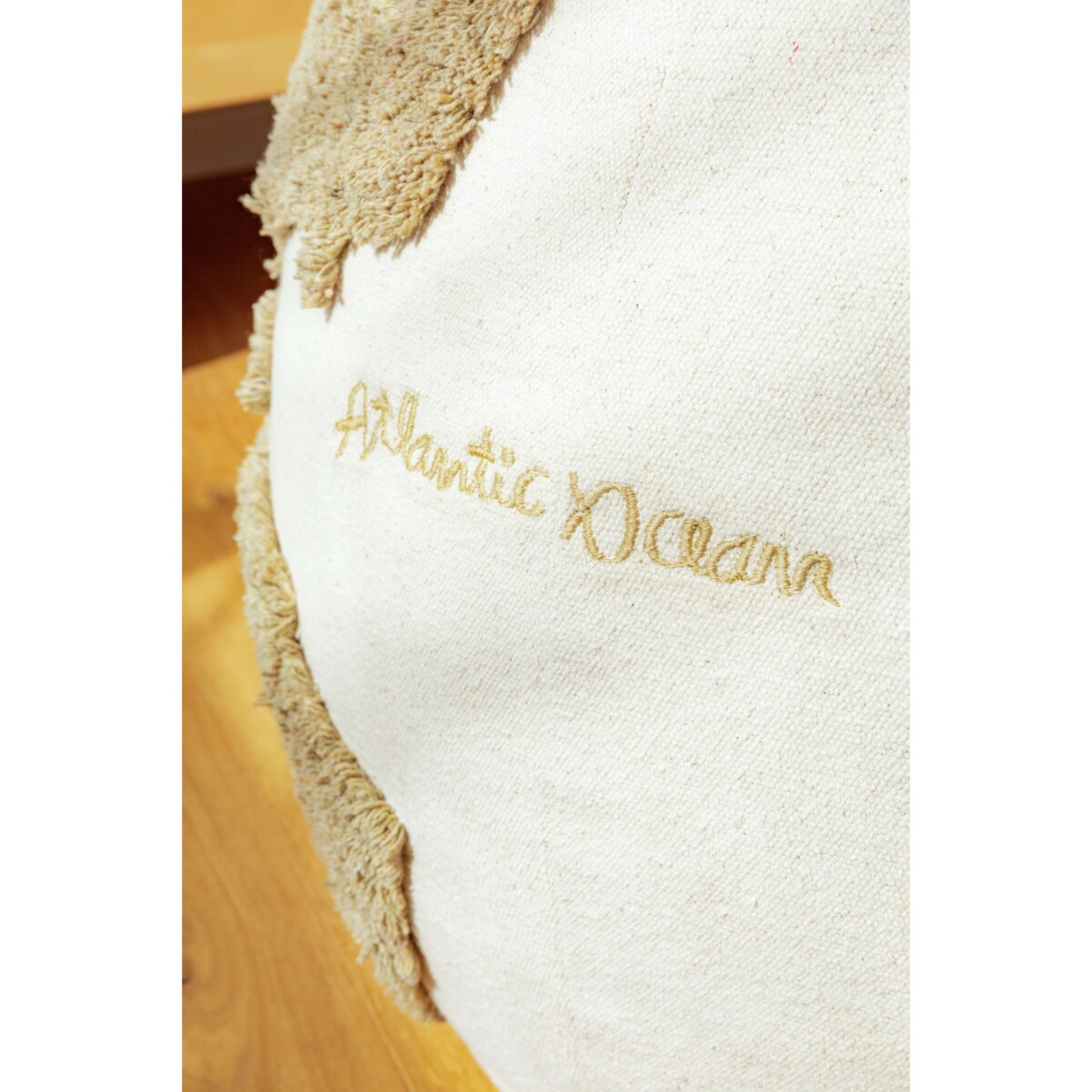 Pufa Mapa Świata Rugcycled Lorena Canals