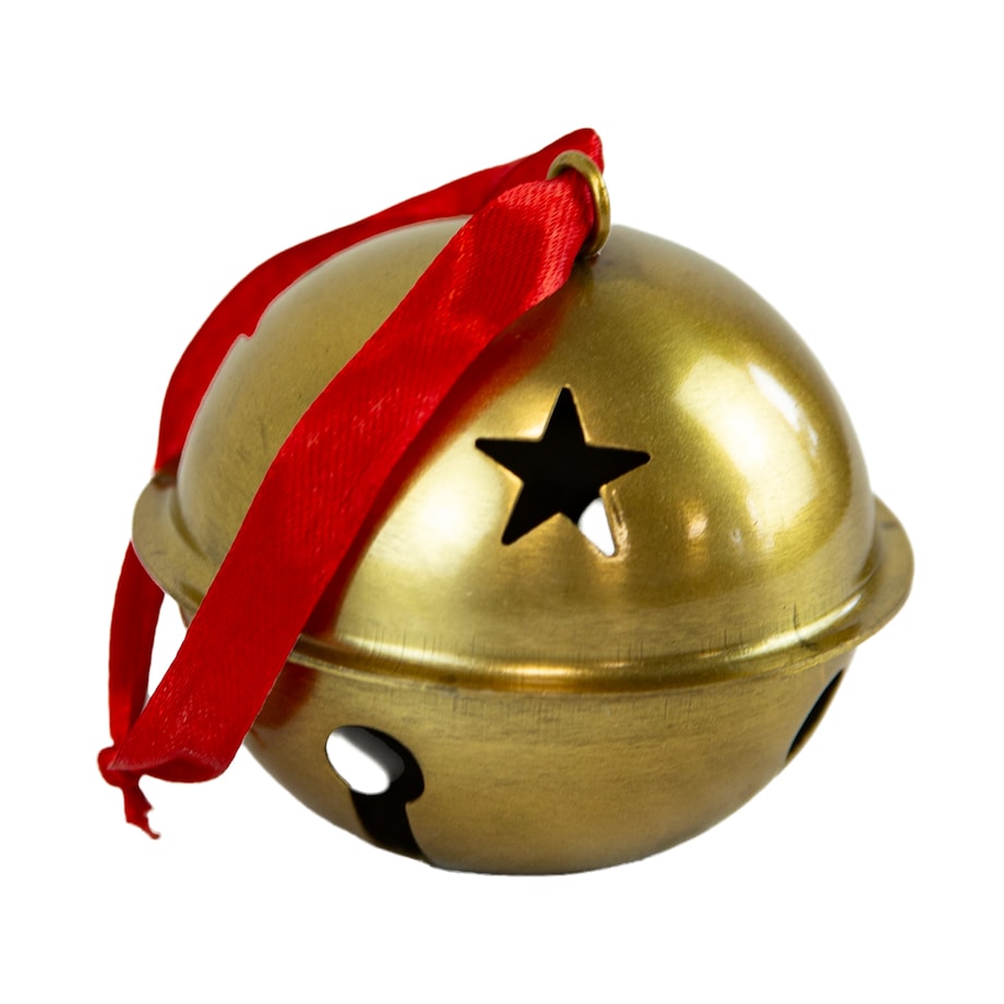 Dzwoneczki Metalowe Na Choinkę Drzwi 9 Cm Dzwoniące Na Boże Narodzenie Dekoracja 9 Cm