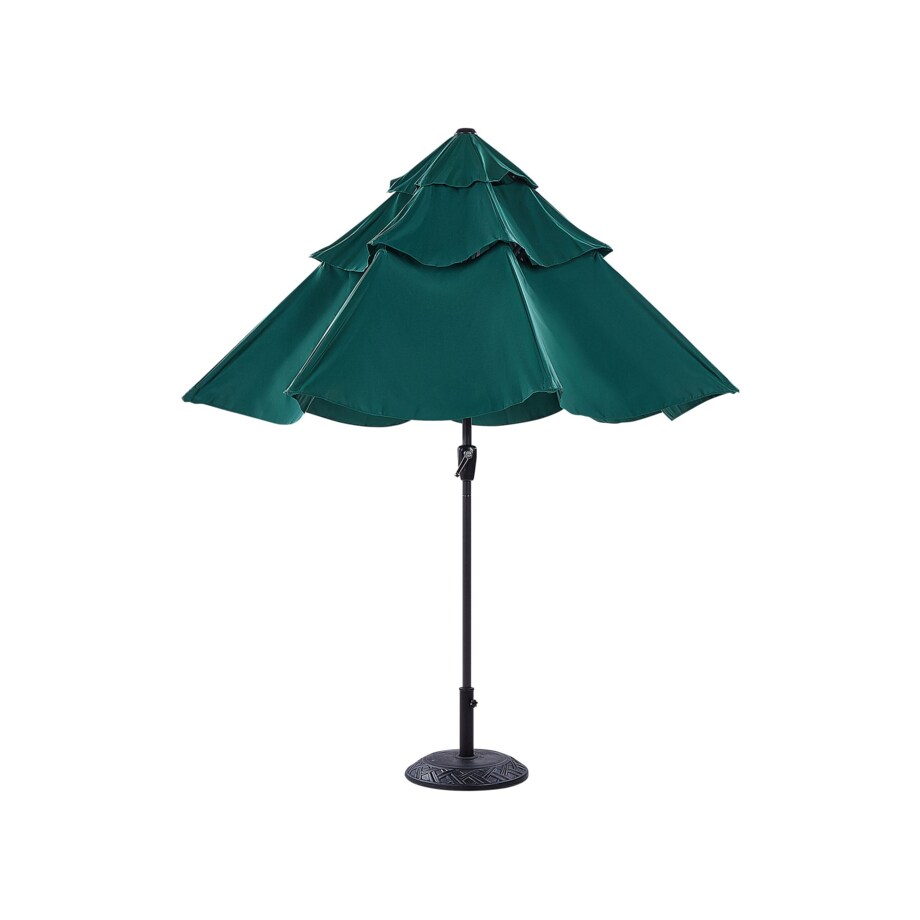 Parasol ogrodowy ⌀ 285 cm zielony BIBIONE