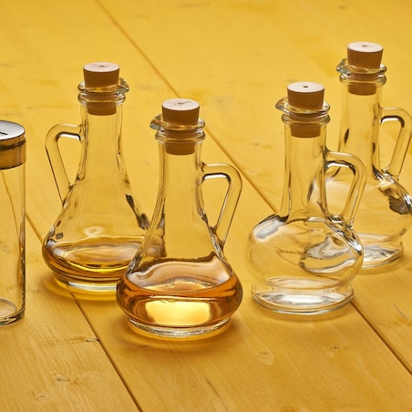 KARAFKA BUTELKA SZKLANA pojemnik na olej przyprawy płyny PASABAHCE 260 ml