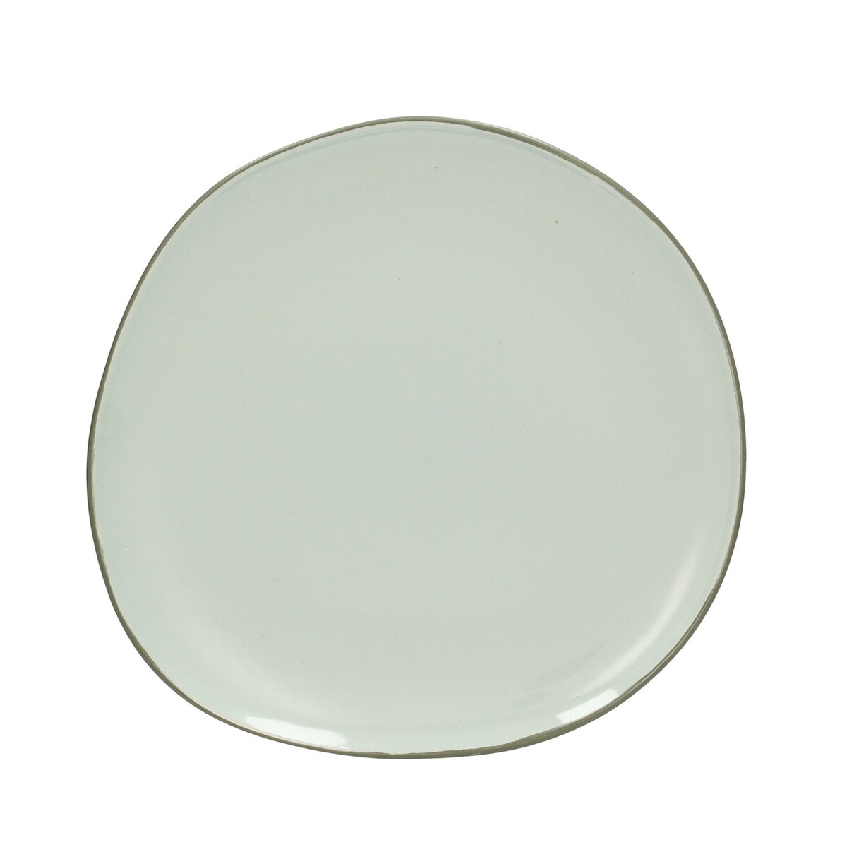 Talerz obiadowy Eucalipto, 27 x 26 x 3 cm