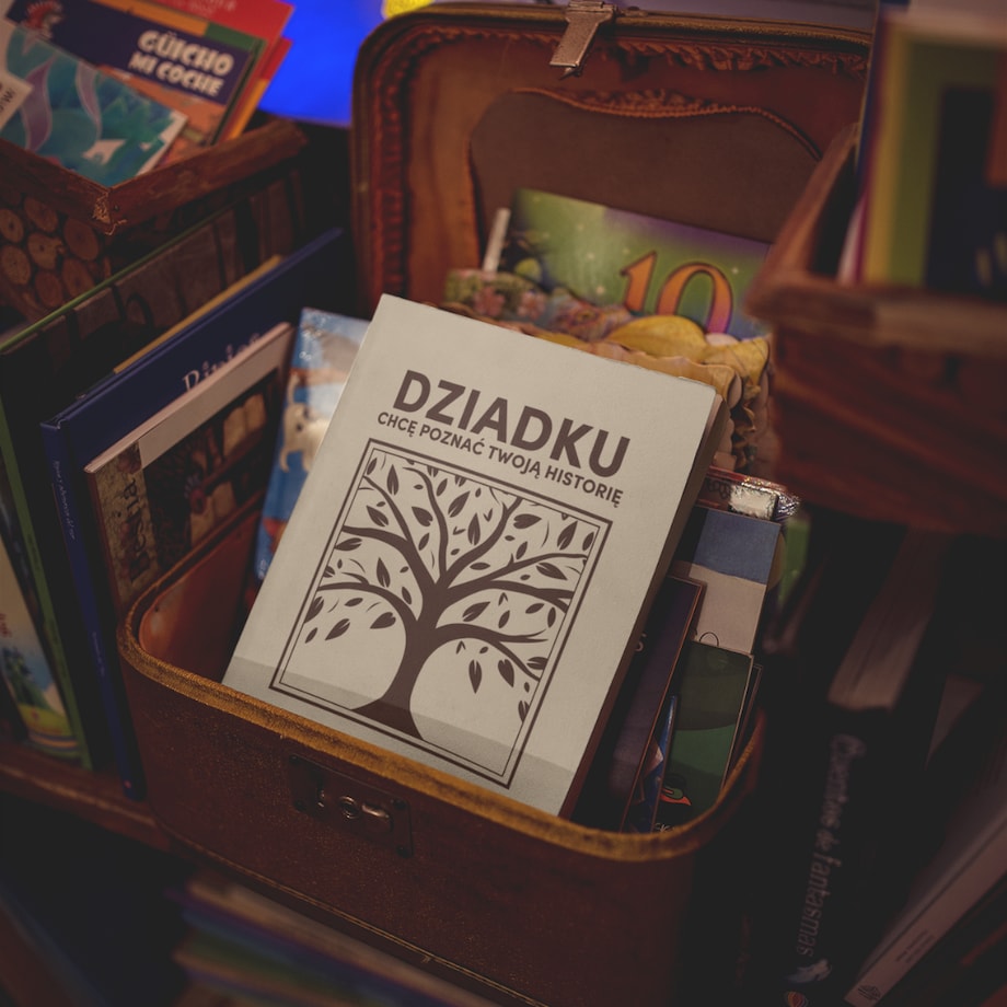 DZIADKU chcę poznać Twoją historię - Książka na Pokolenia