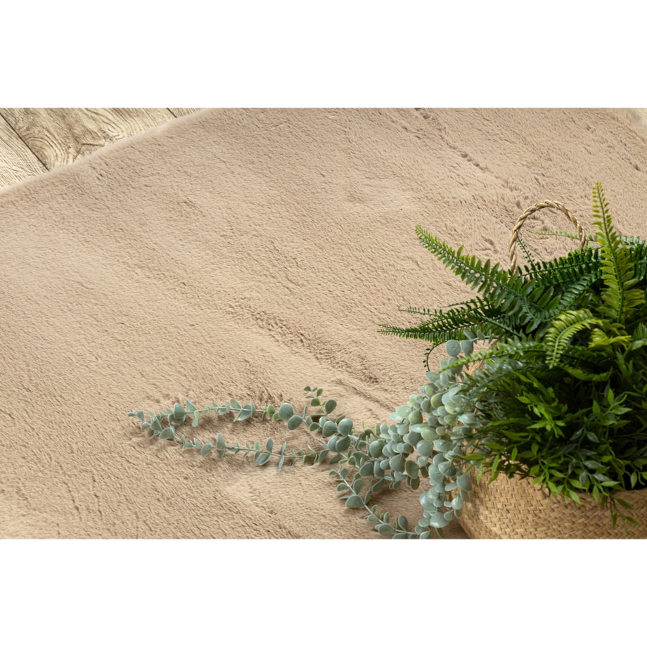 Dywan BUNNY macchiato ciemny beż IMITACJA 120x170 cm