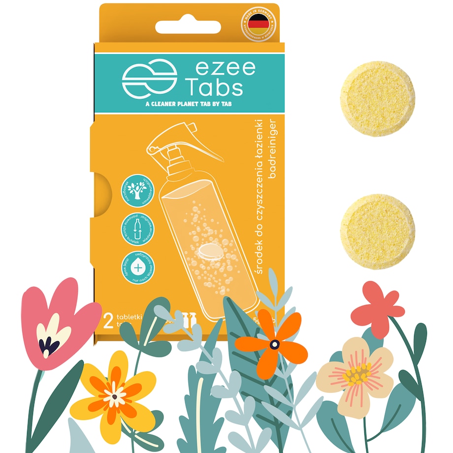 EZEETABS TABLETKI CZYSZCZĄCE DO ROZPUSZCZANIA, DO ŁAZIENKI, 2x 5g