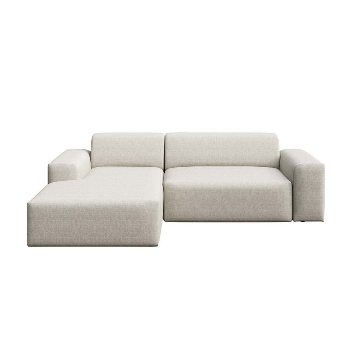 Villet Sofa narożna lewa jasno beżowa