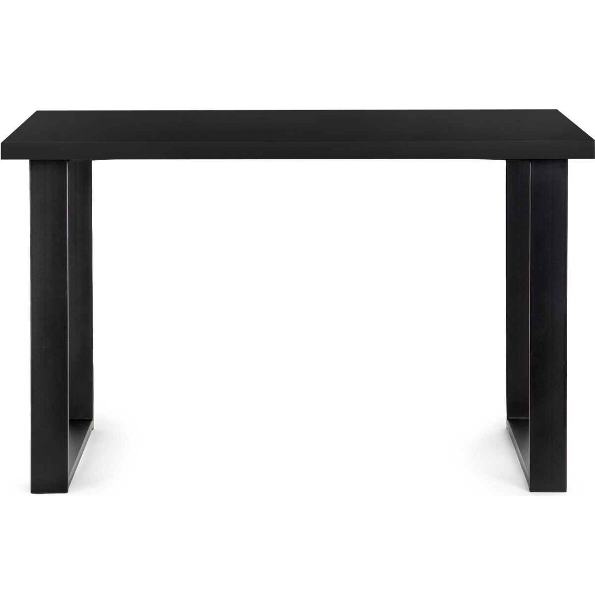 KONSIMO CETO Stół w industrialnym stylu matowy czarny