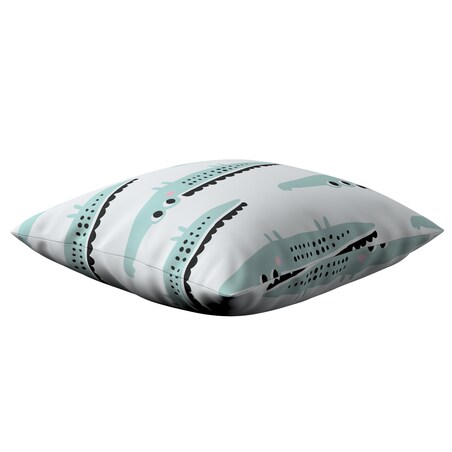 Poszewka Milly 43x43 ecru-zielony