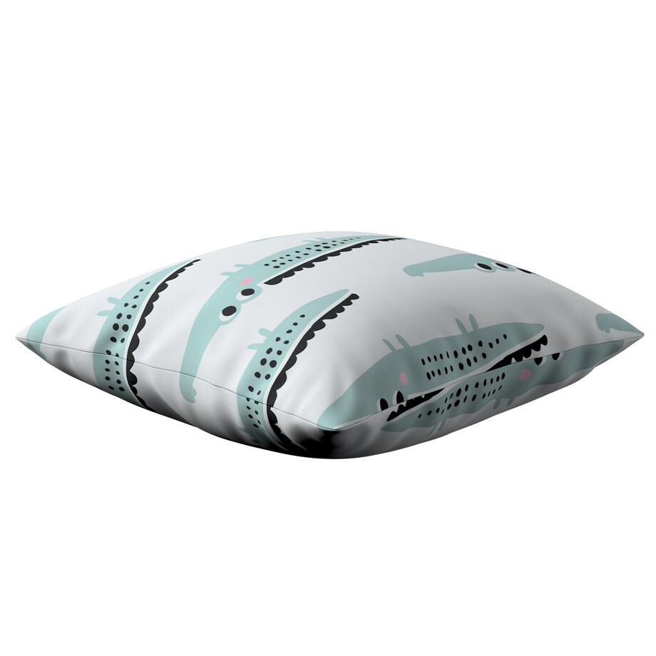 Poszewka Milly 43x43 ecru-zielony