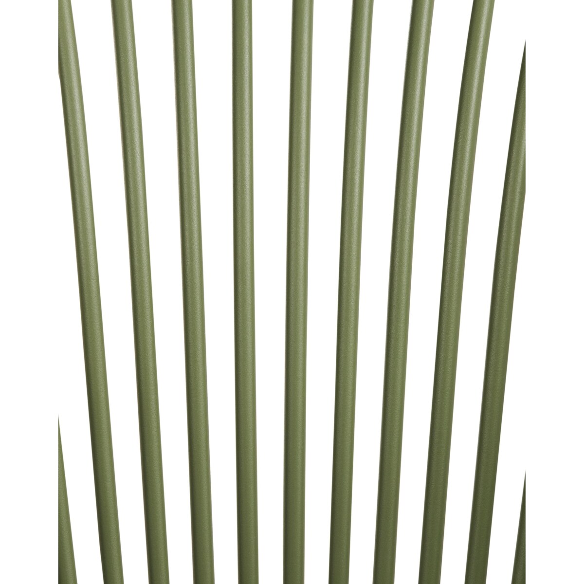 Zestaw 4 krzeseł ogrodowych PESARO Zielony