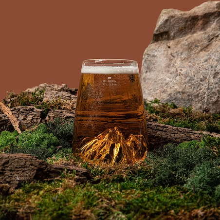 Szklanka Long Drink - Topographic - Monte Rosa