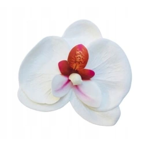 BIAŁY STORCZYK MYDLANY kwiaty na bukiet prezent dekoracja upominek box ślub