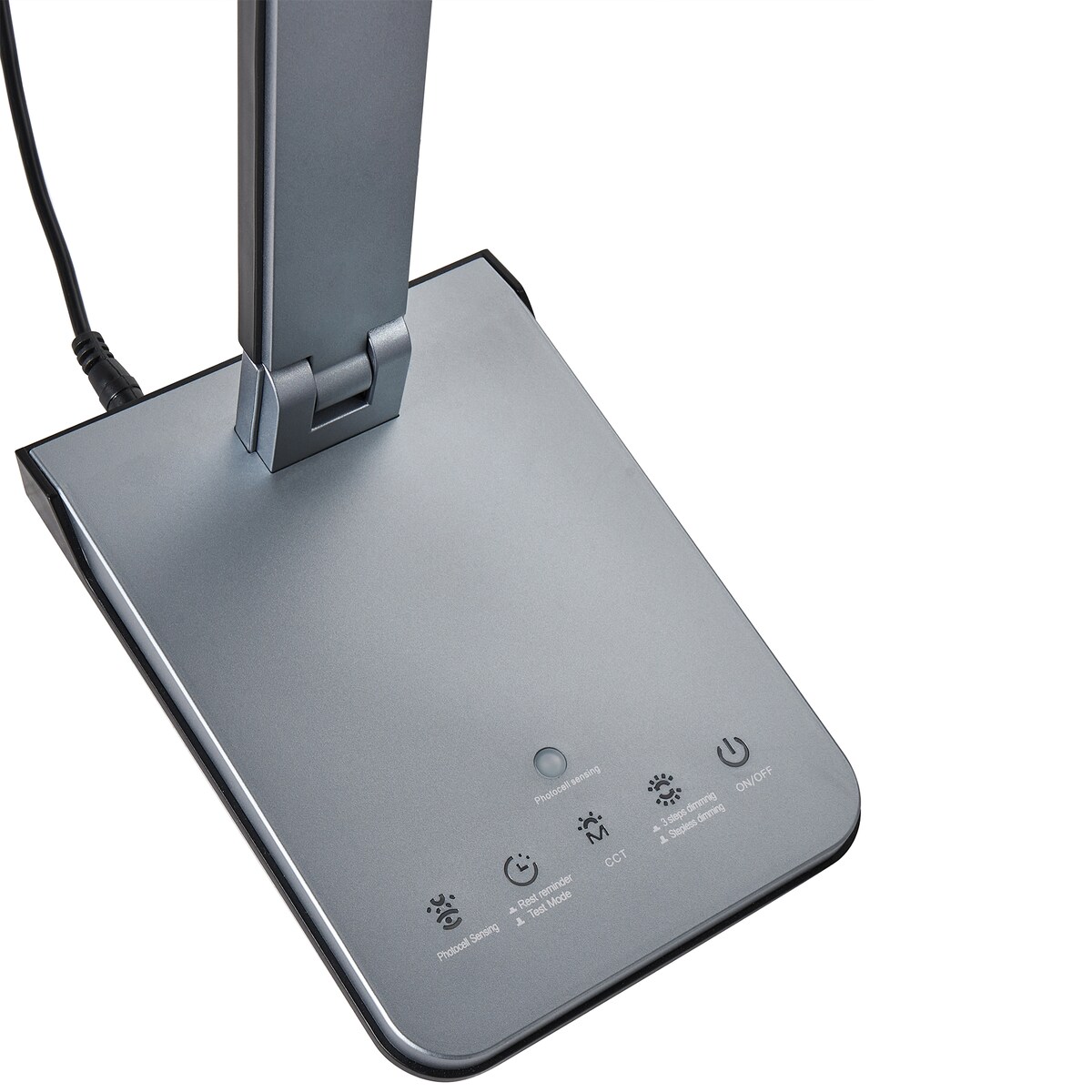 Lampa biurkowa LED PICTOR Ze ściemniaczem Ciemnoszary