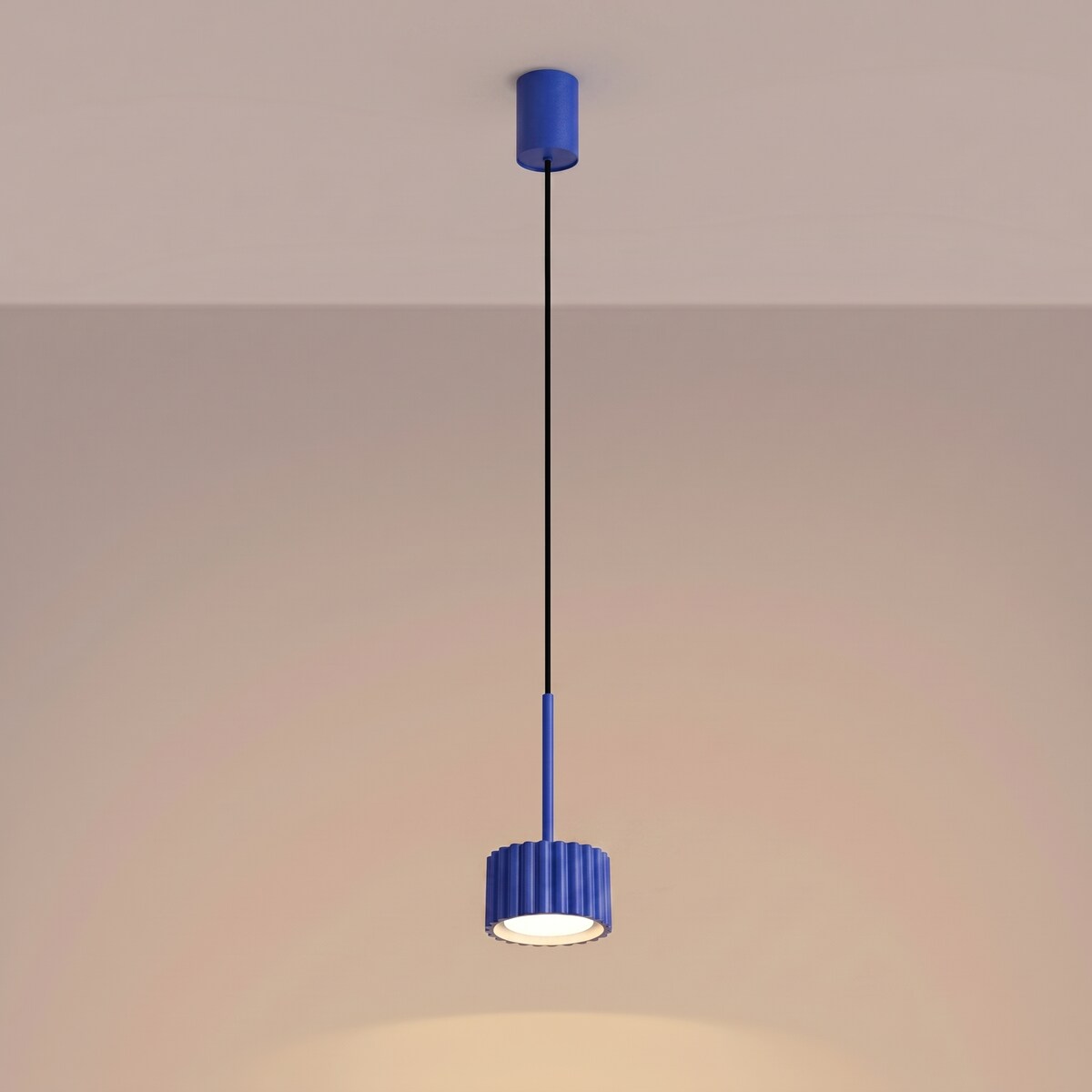 Lampa wisząca AURA 1 ultramaryna Gx53