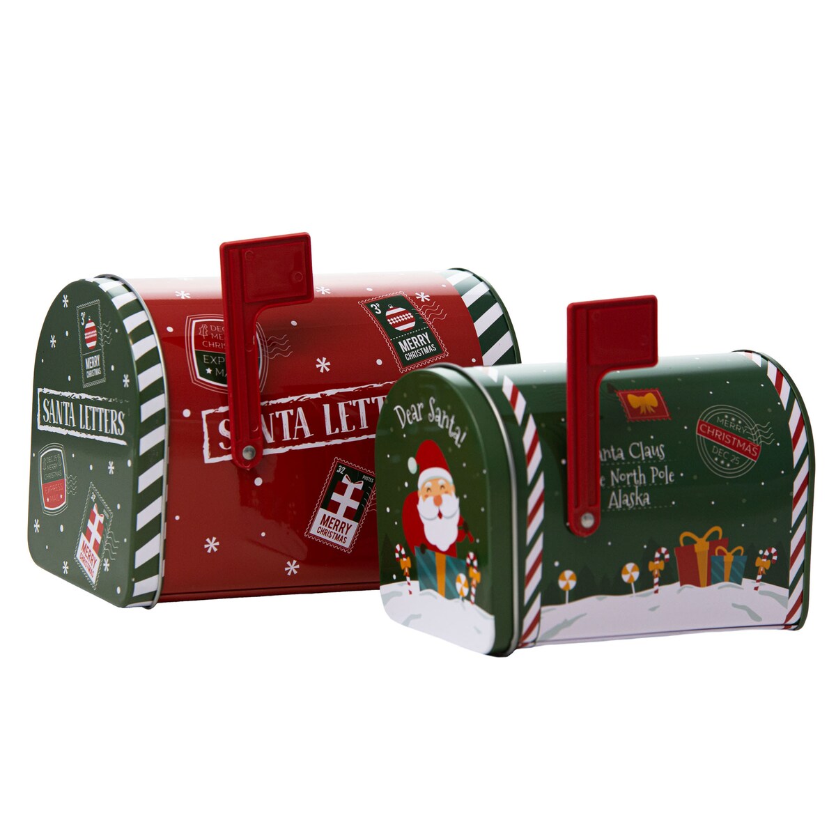 Puszka Na Pierniki Ciastka Pojemnik Świąteczna 13/15.5 Cm Cukierki Herbatę Zestaw