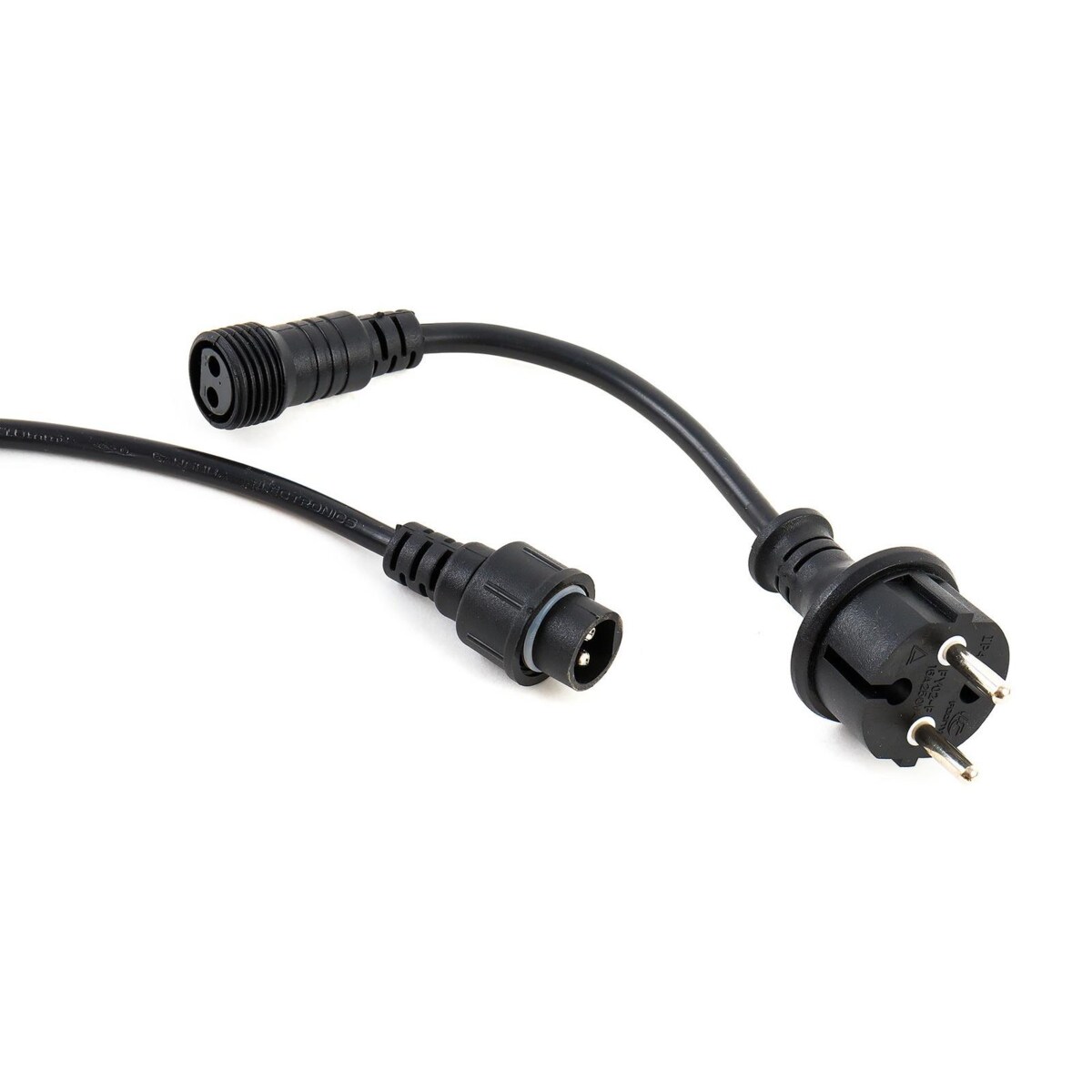 Girlanda świetlna | Wodoodporna | Żarówki LED 10m IP44 | Czarna