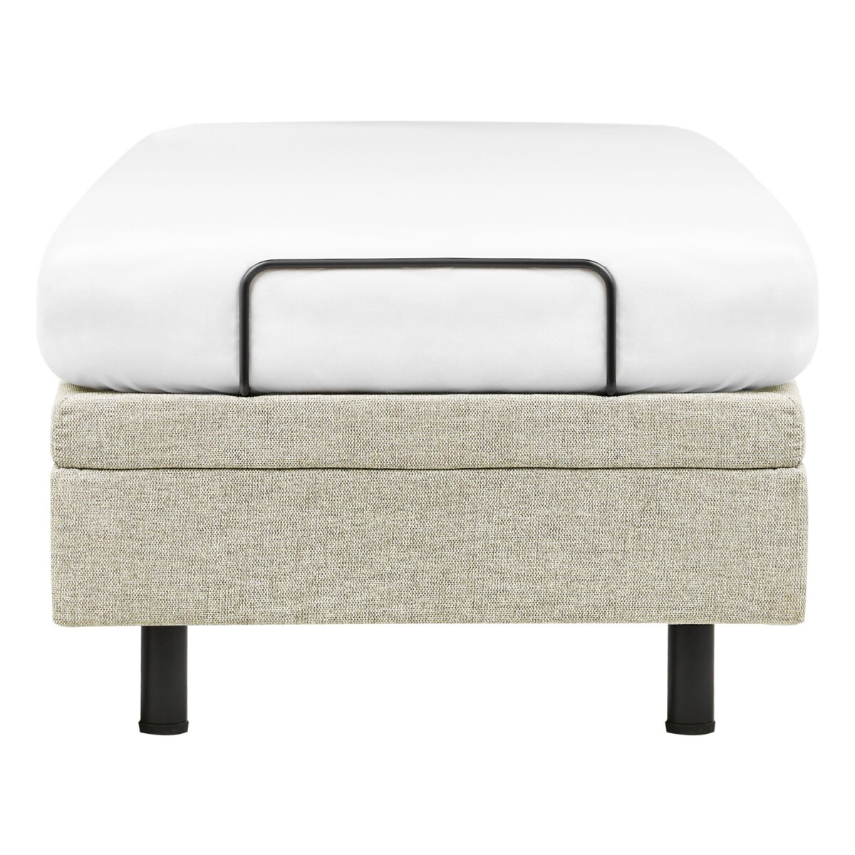 Łóżko regulowane bez zagłówka DUKE II 90 x 200 cm Beżowy