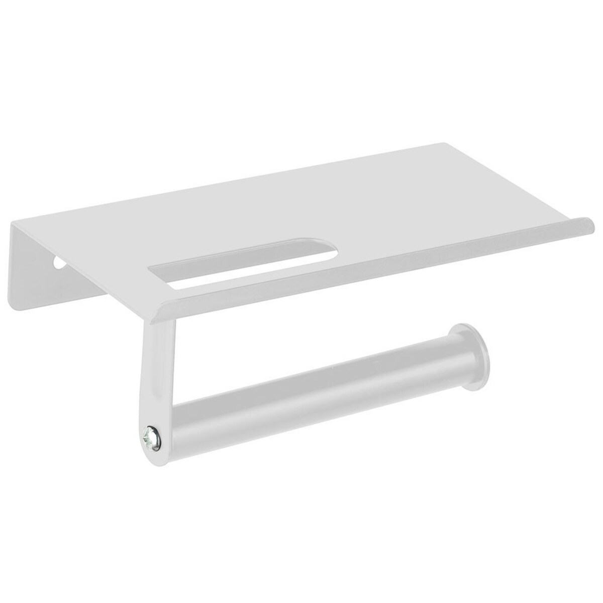 Uchwyt na papier toaletowy z półką na komórkę