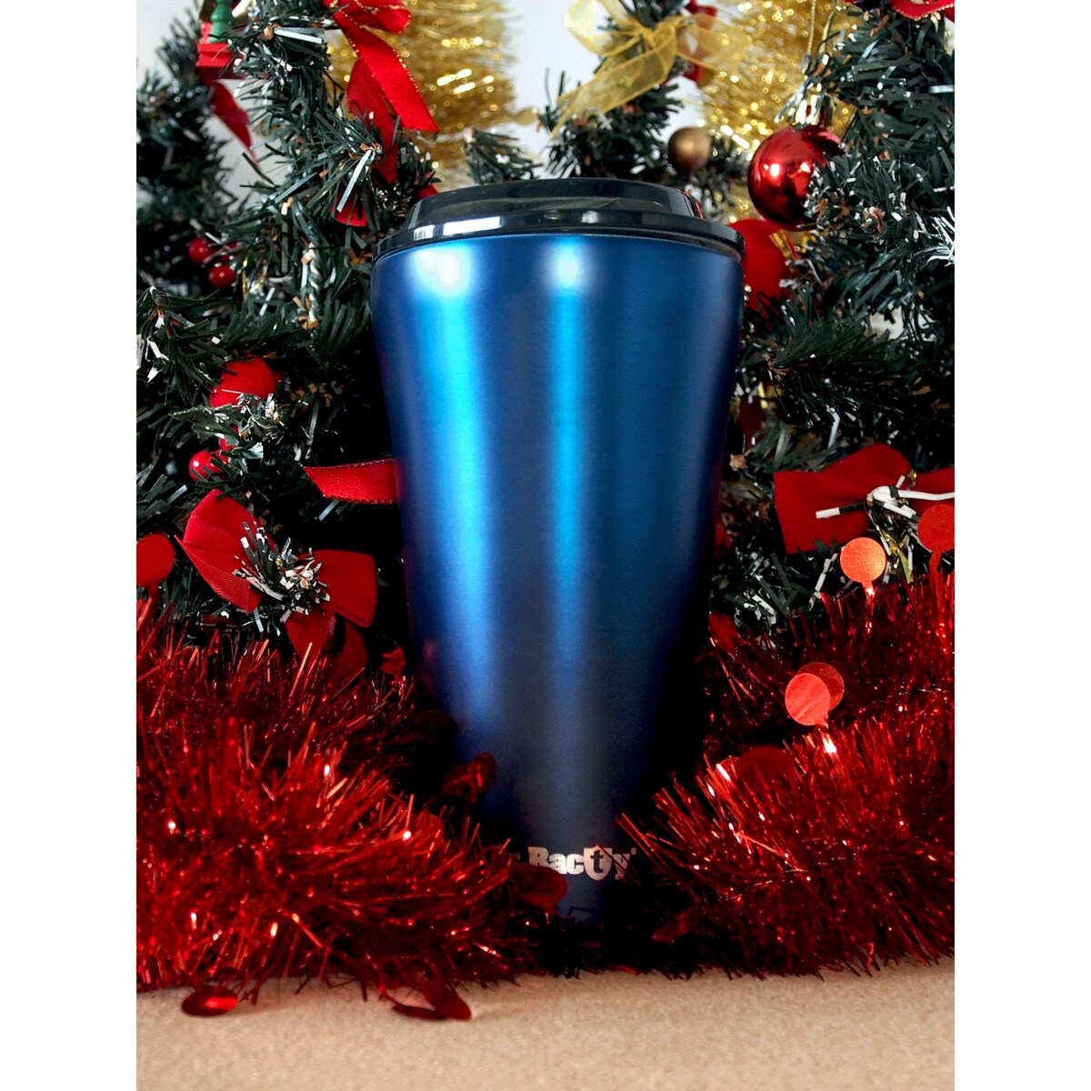 Kubek termiczny na kawę Dr.Bacty Apollo 2.0 - 360 ml - Monaco Blue - Ptaszkowe love