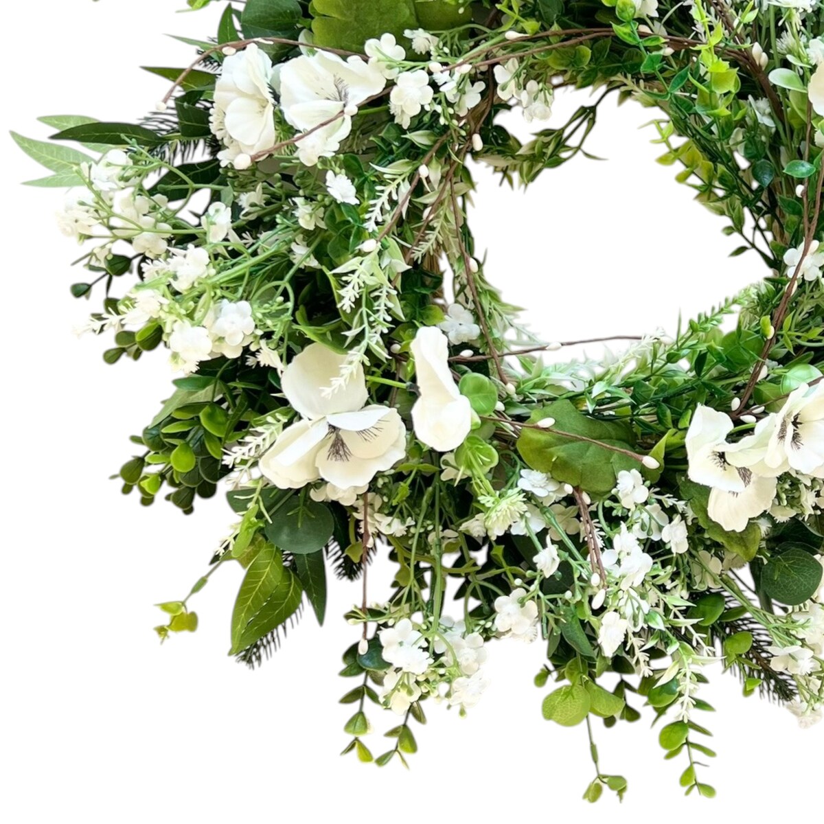 Wiosenny wianek ø 50 cm stroik wielkanocny XXL AURELIA