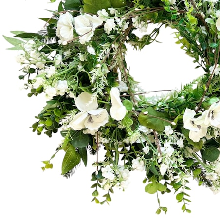 Wiosenny wianek ø 50 cm stroik wielkanocny XXL AURELIA