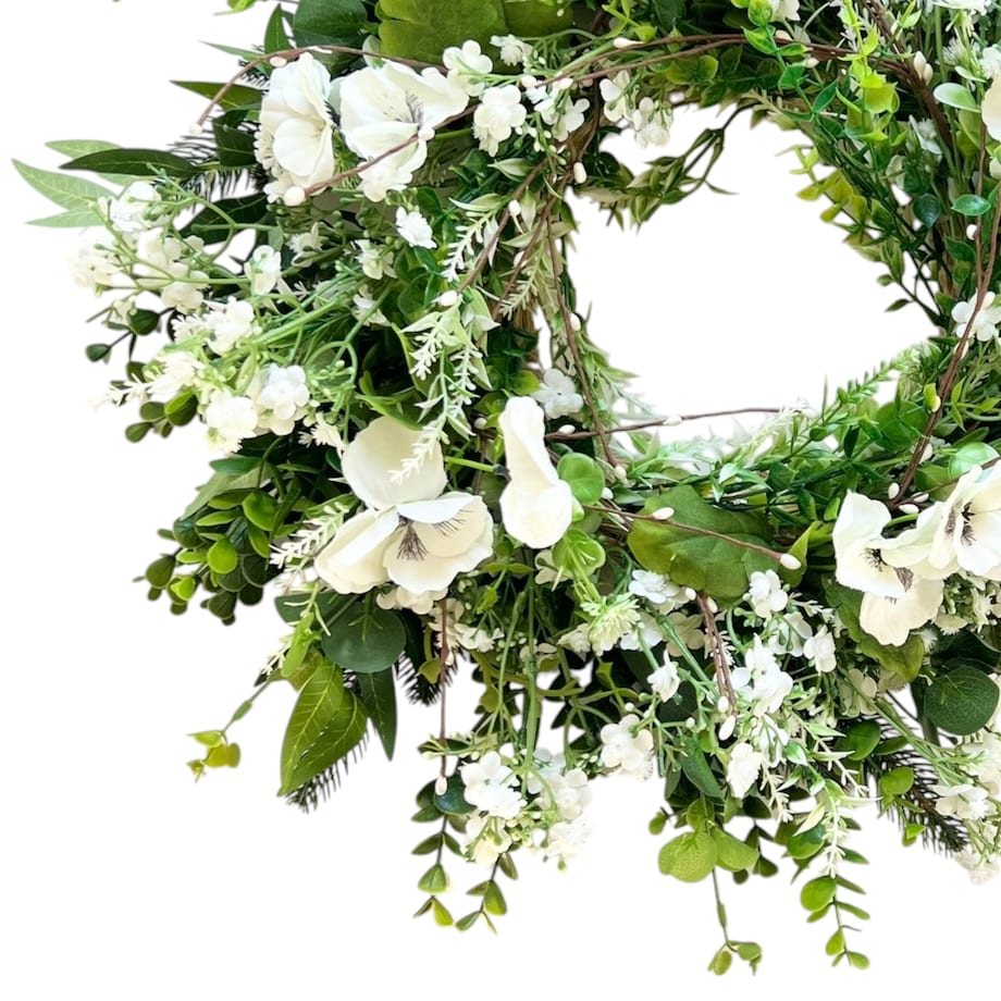 Wiosenny wianek ø 50 cm stroik wielkanocny XXL AURELIA