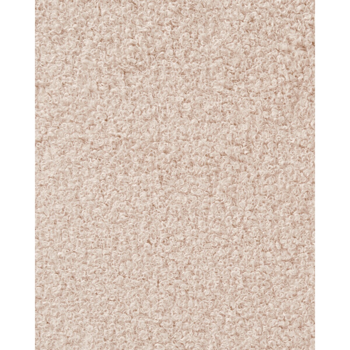 Zestaw 2 krzeseł do jadalni ELLA Boucle Jasnobeżowy