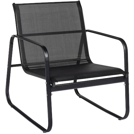 Zestaw mebli ogrodowych 2 x fotel sofa stolik czarny FUNFIT garden