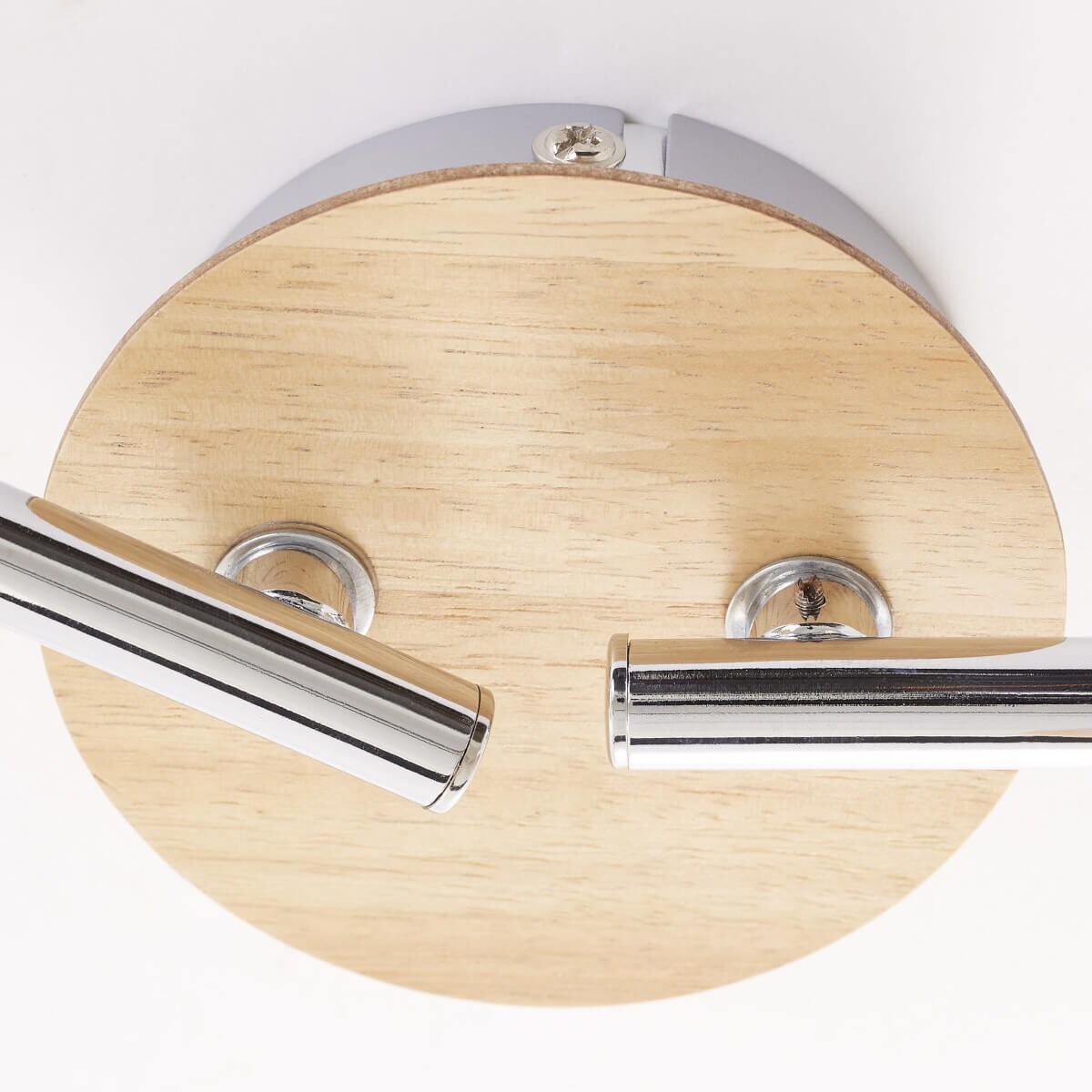 Sufitowa lampa tuby Babsan 51432/50 Brilliant regulacja biały drewniany