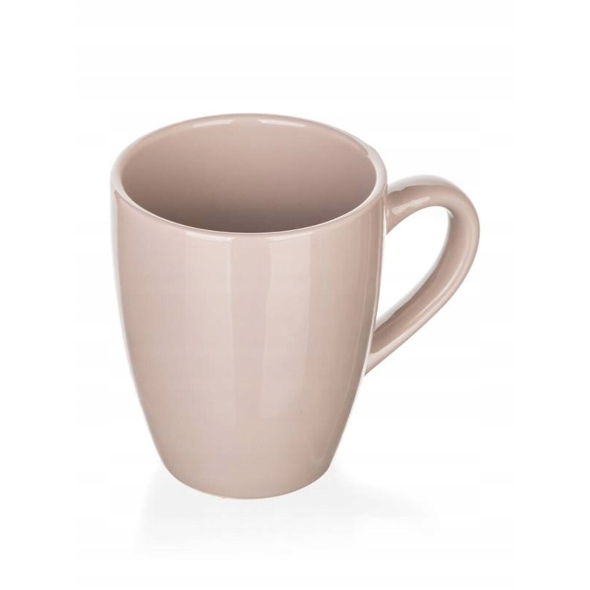 KUBEK CERAMICZNY 2 x 370ml kolor latte na napoje herbatę kawę zioła