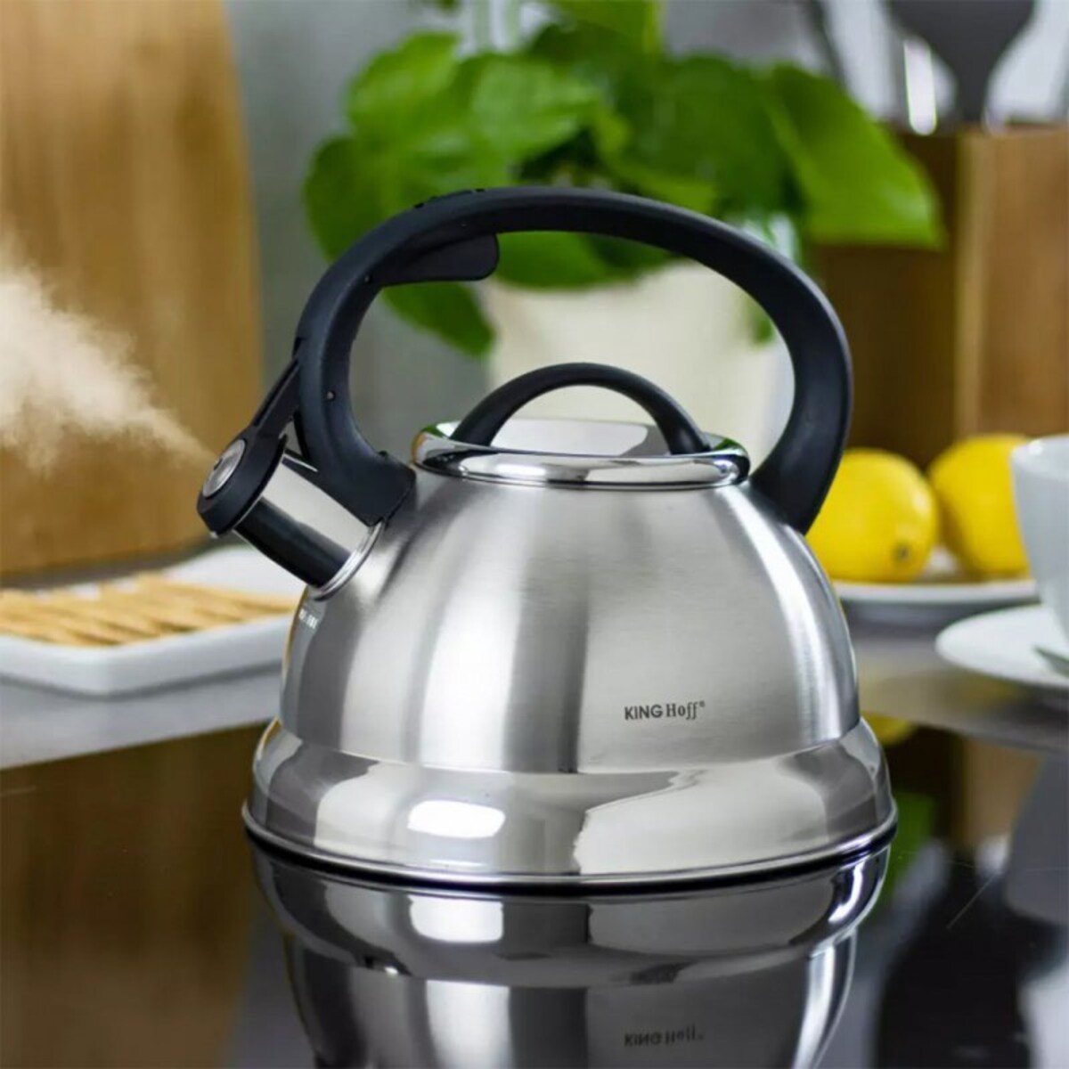 Czajnik 2,3L Z Gwizdkiem Kinghoff