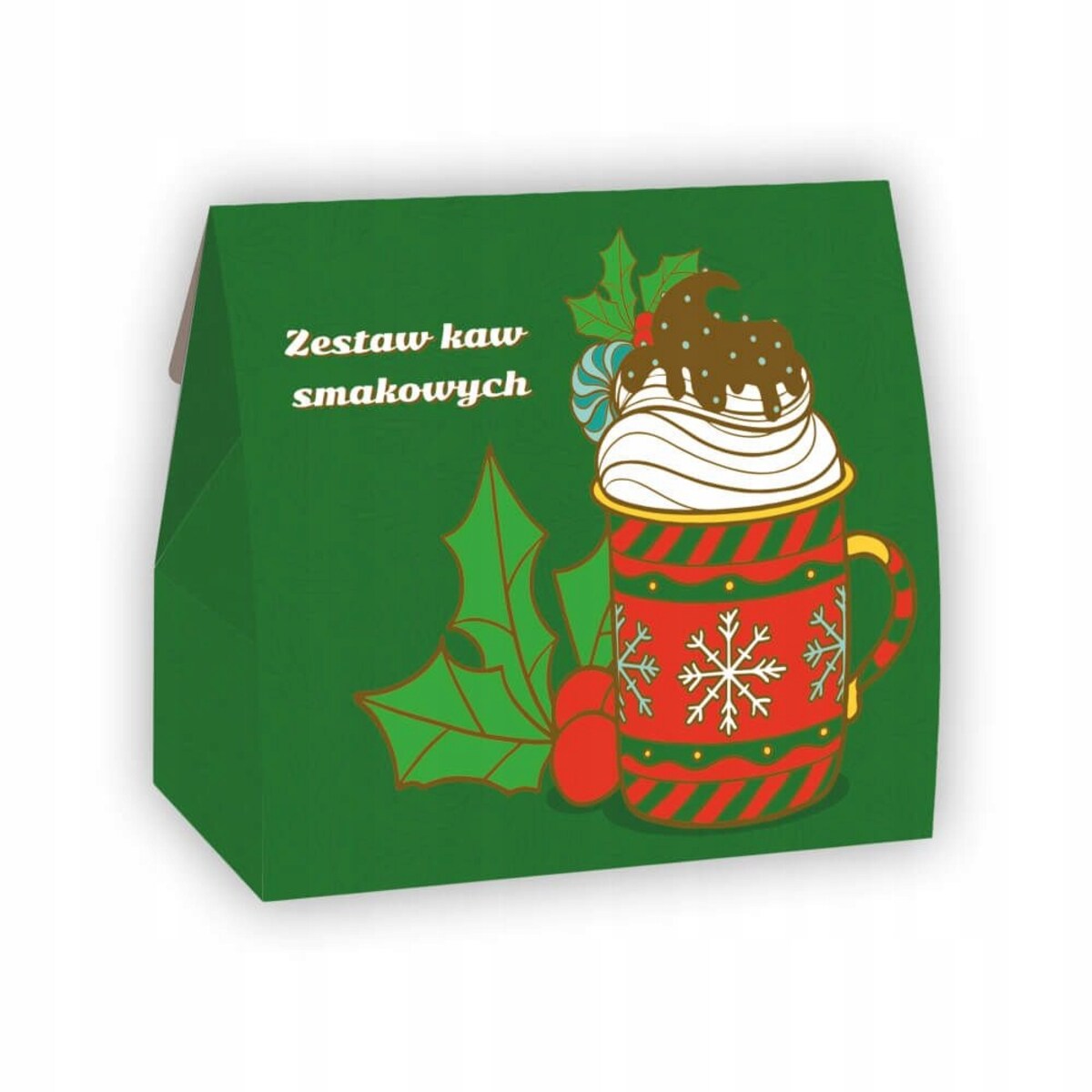 MAŁY ZESTAW PREZENTOWY 5 SMAKÓW KAWY AROMATYZOWANE MIELONE MIX PREZENT UPOMINEK POD CHOINKĘ NA ŚWIĘTA GWIAZDKĘ MIKOŁAJA BOŻE NARODZENIE DLA KOBIETY FACETA MĘŻCZYZNY