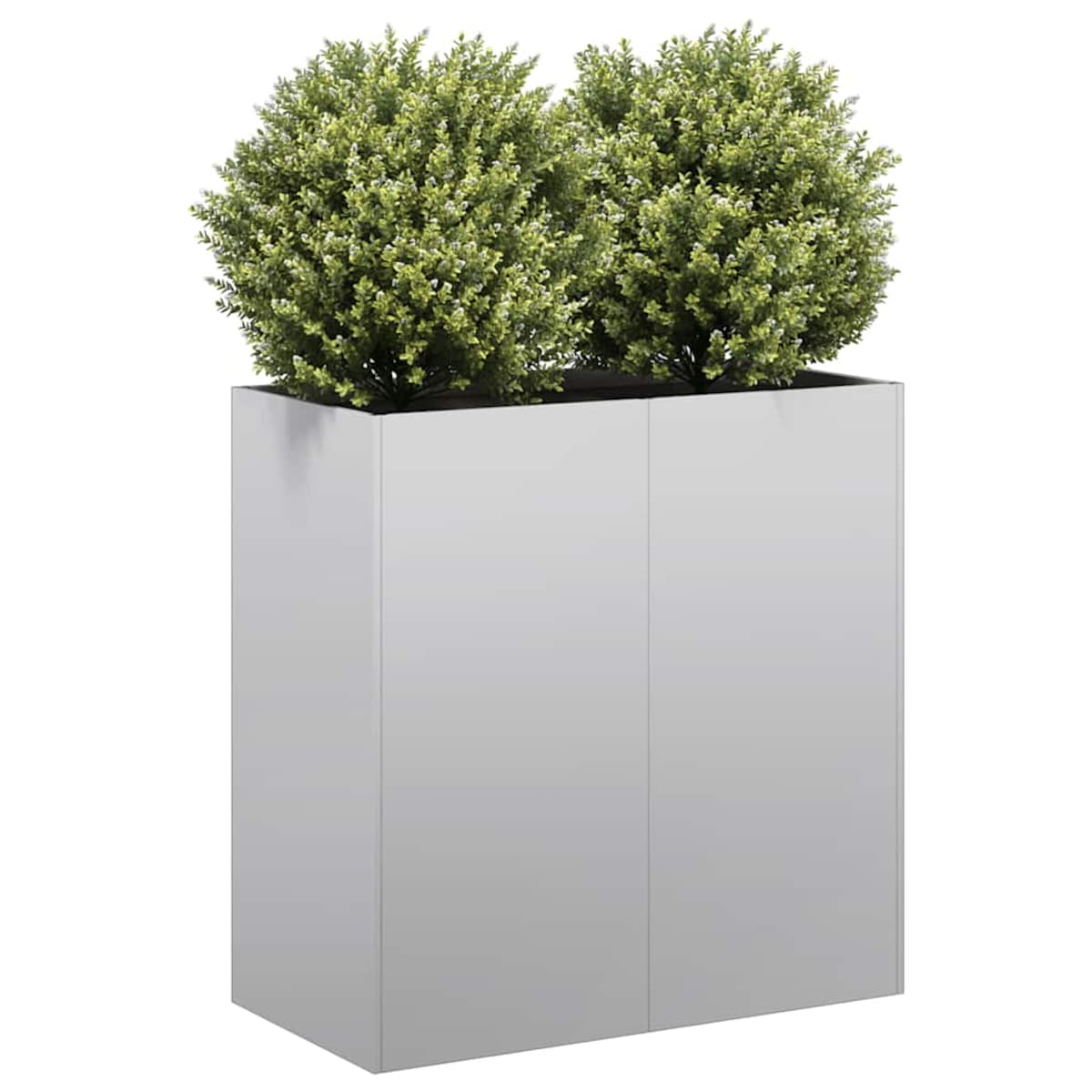 vidaXL Doniczka 80x40x80 cm Stal ocynkowana