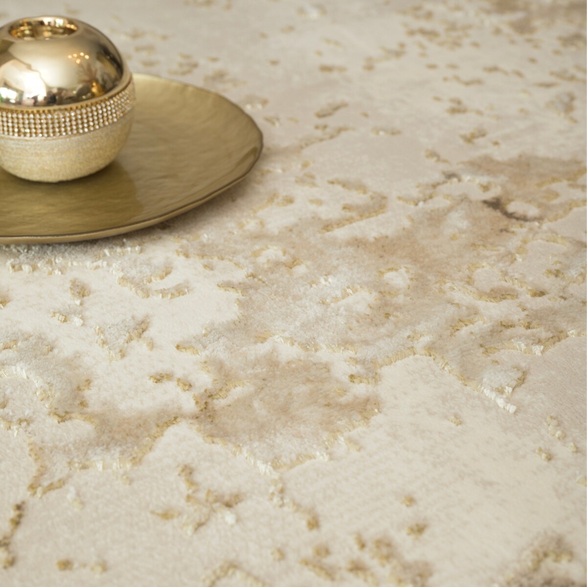 Dywan nowoczesny Studio 160x230 cm e-floor OEKO-TEX Przecierka beżowy