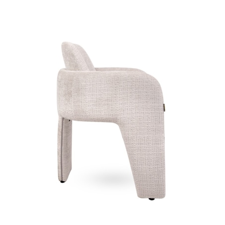 Krzesło tapicerowane LAUREN beżowe