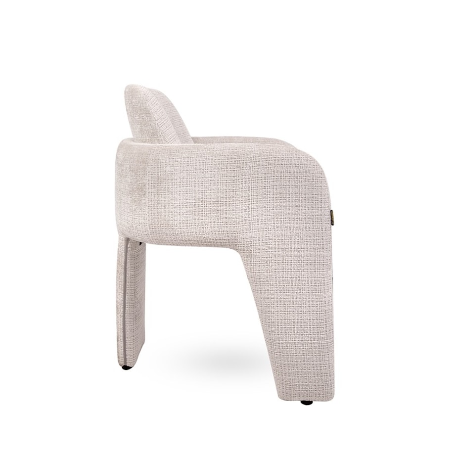 Krzesło tapicerowane LAUREN beżowe