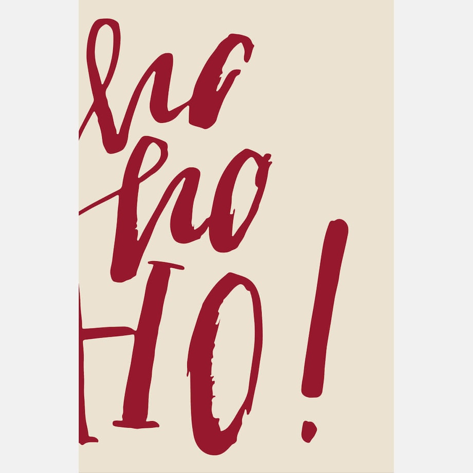 Plakat dla dzieci HoHoHo 50x70