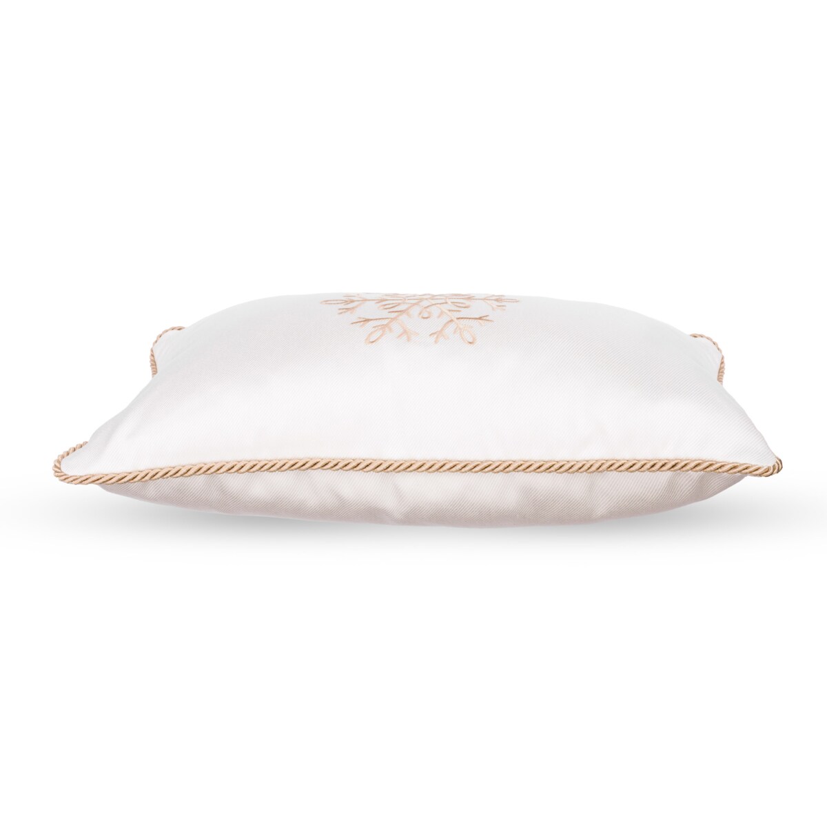 Biała poduszka Twitell 50x30 cm