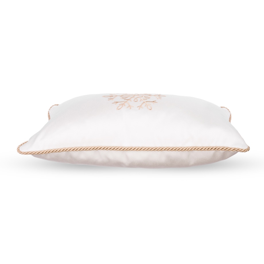 Biała poduszka Twitell 50x30 cm