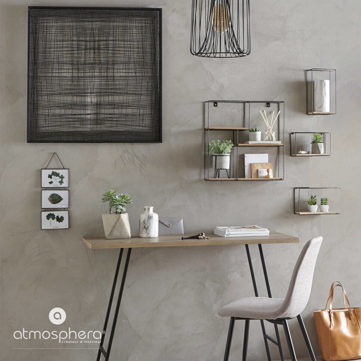 Półki dekoracyjne na ścianę, 4 sztuki